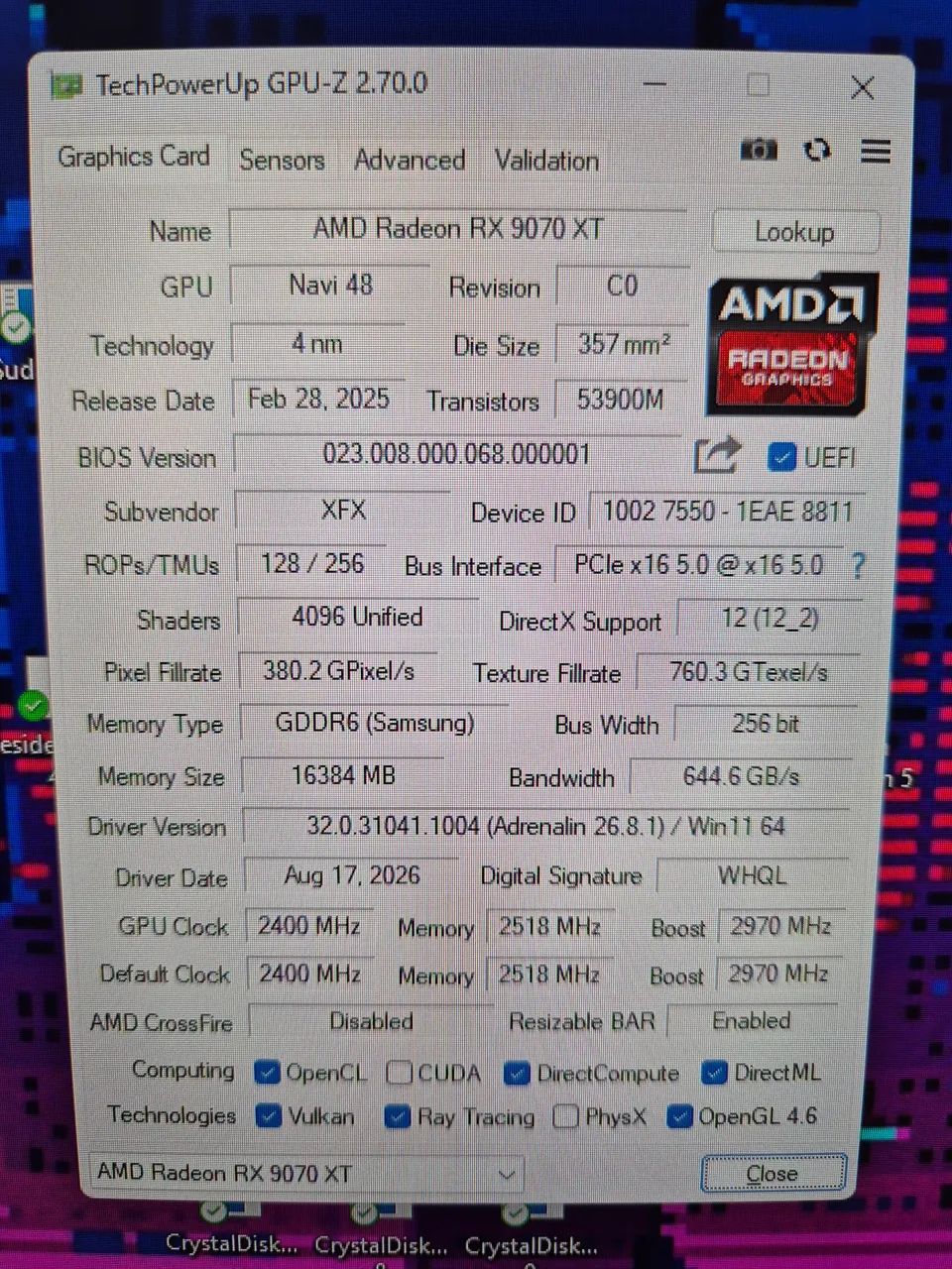 RX 9070 XT - Foto 5