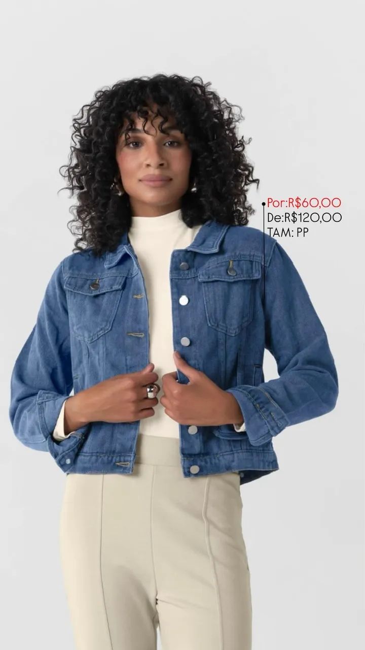 Jaqueta jeans 