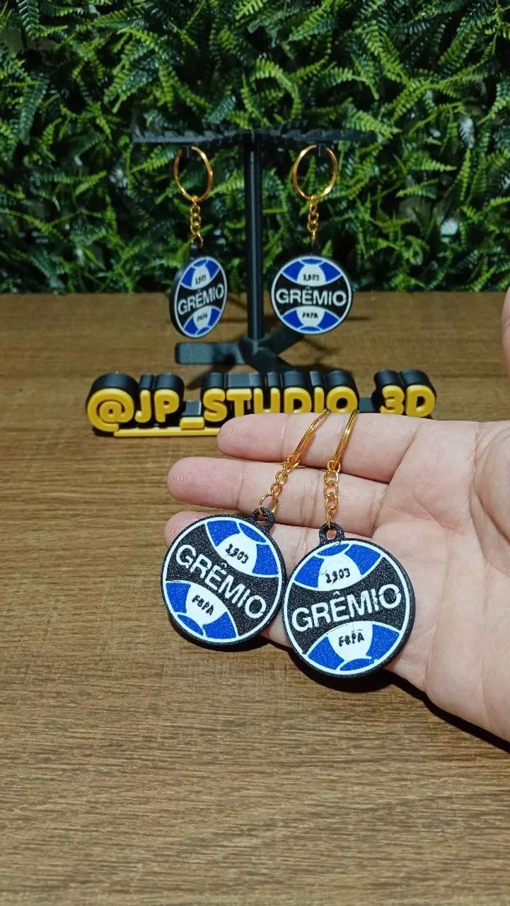 Kit 4 chaveiros do Grêmio - Foto 5