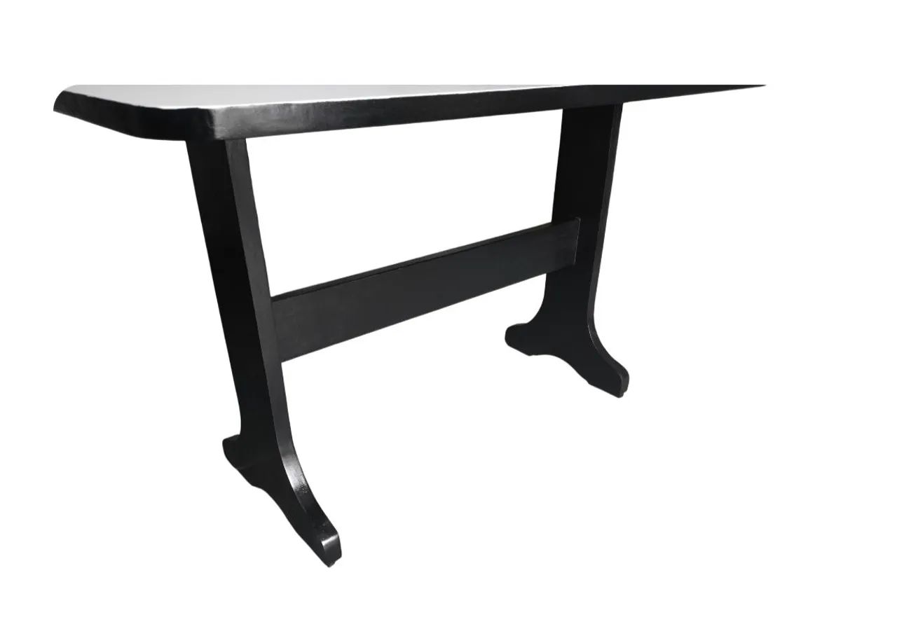 MESA DE JANTAR MADEIRA MACIÇA EM ÓTIMO ESTADO... - Foto 4