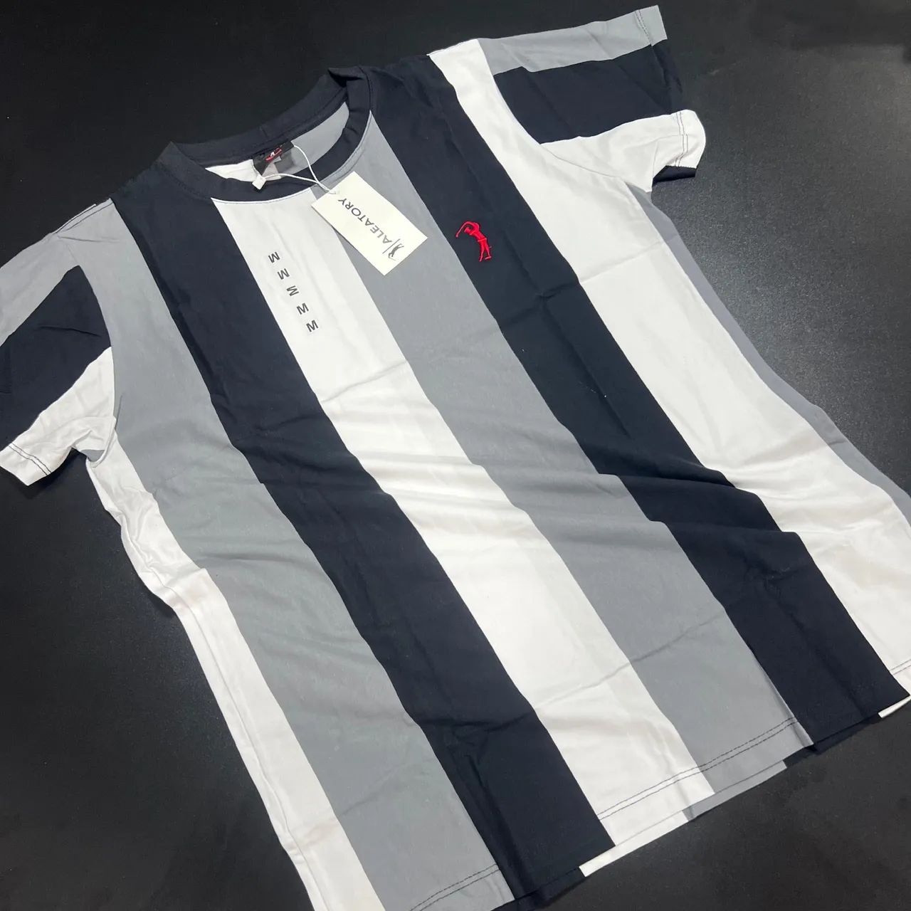 Camisa aleatóry listra vertical  - Foto 3