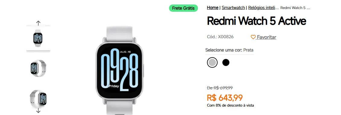 Redmi Watch 5 Active - Foto 2