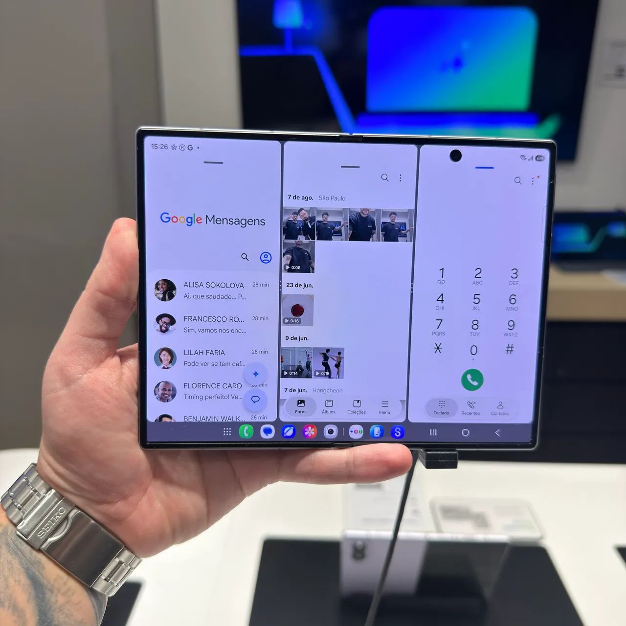 Celular Samsung Galaxy Z Fold8 - Foto 4