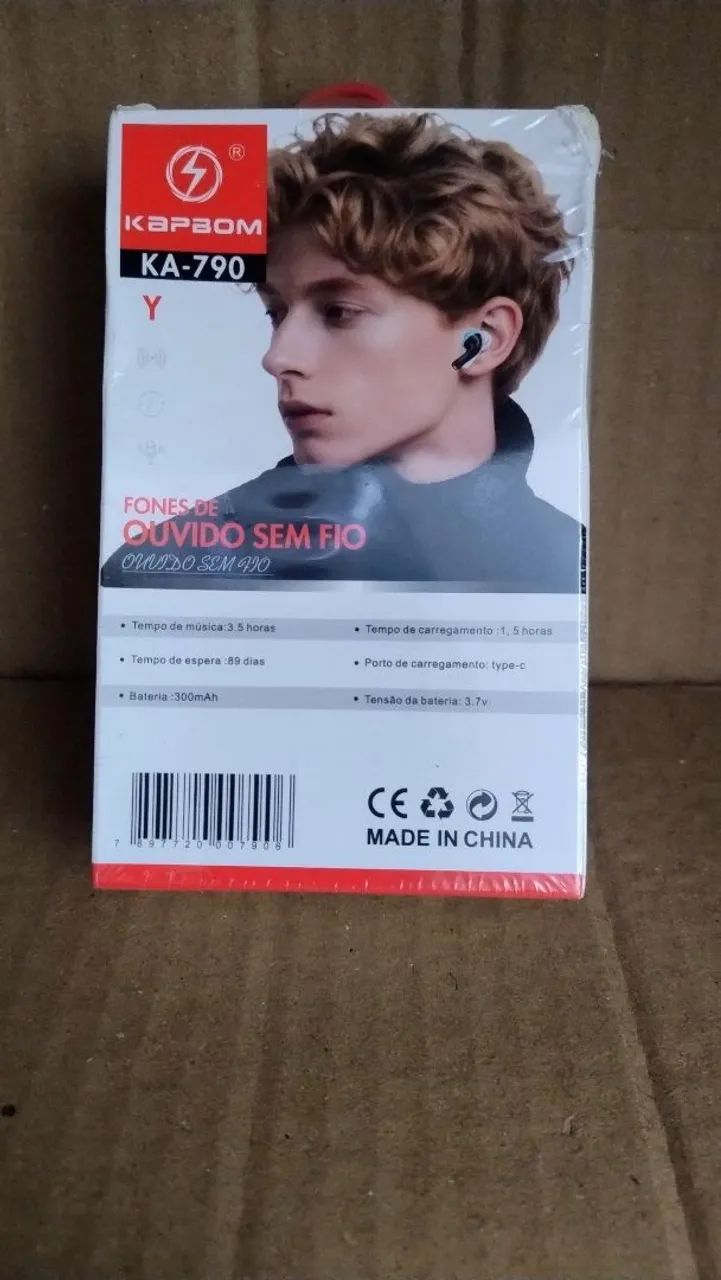 Fone de ouvido bluetooth Kapbom  - Foto 2