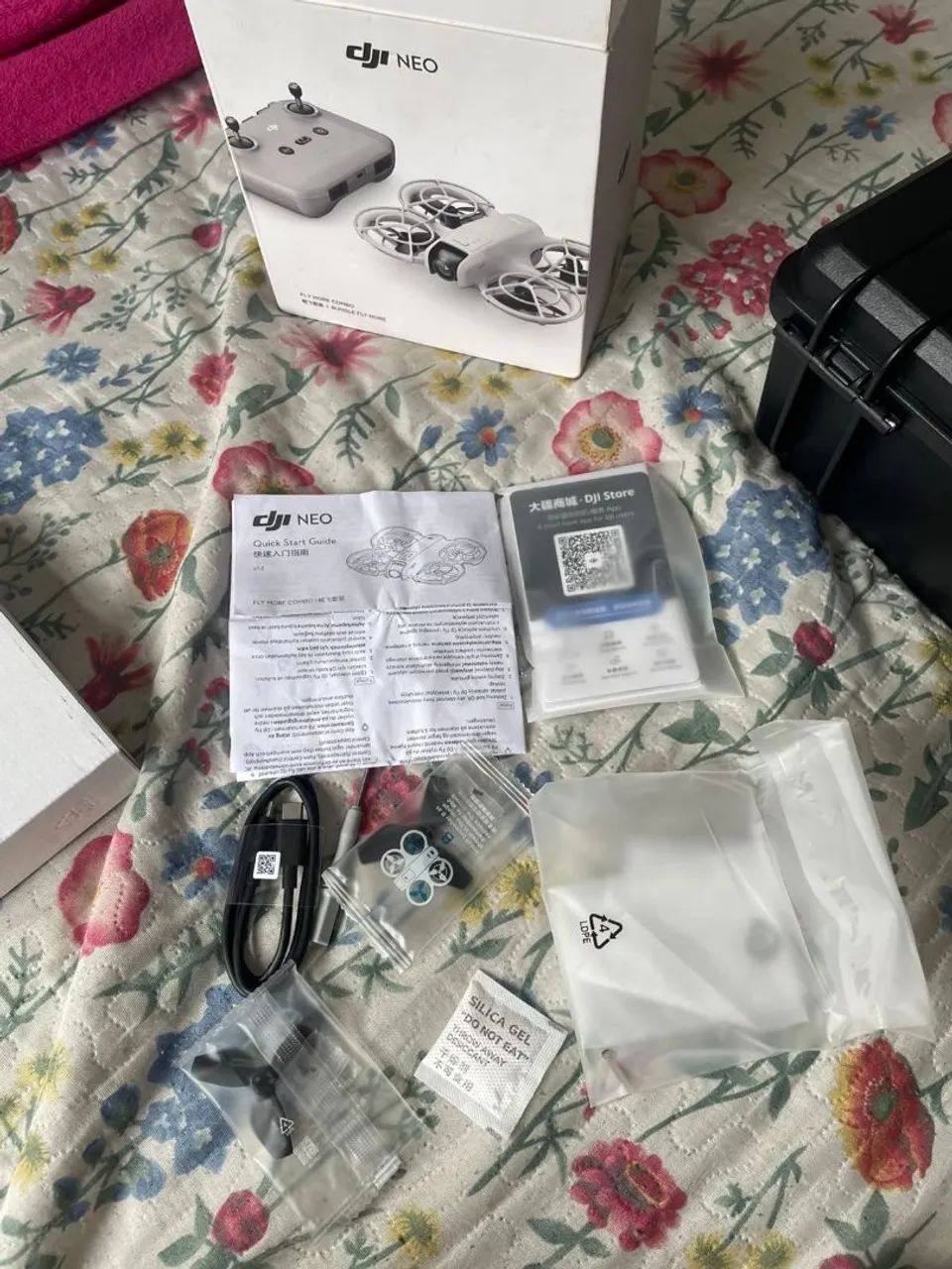 Drone Dji Neo Fly More Combo Cor Cinza DJI051 - Foto 4
