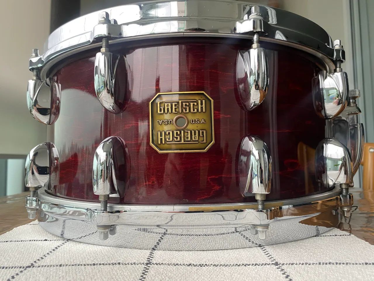 Caixa gretsch USA custom 14x6,5 - Jasper shell