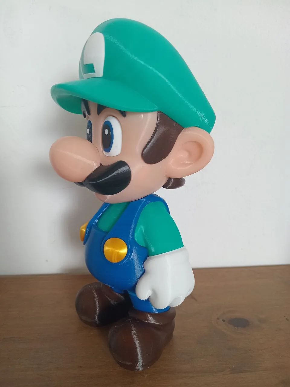 Bonecos mario e Luigi 19cm e 17cm novos - Foto 4