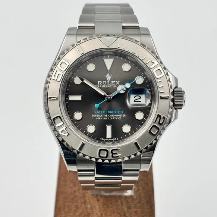 Relógio Automático rolex yatcht master platina novo - Foto 2