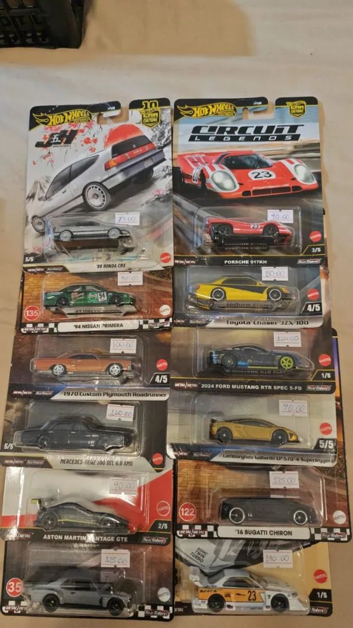Lote hot wheels premium 
