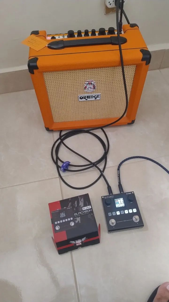 Pedaleira M-Vave Blackbox - Como Nova, na Caixa - Foto 2