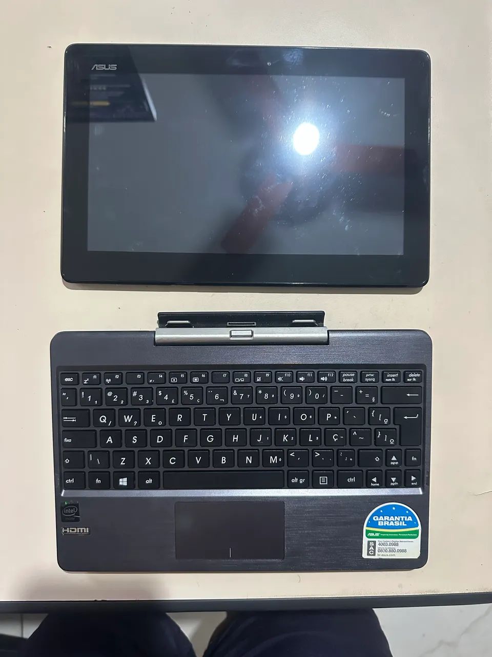 Notebook/Tablet Asus Transformer Book T100ta (2 em 1) - Foto 2