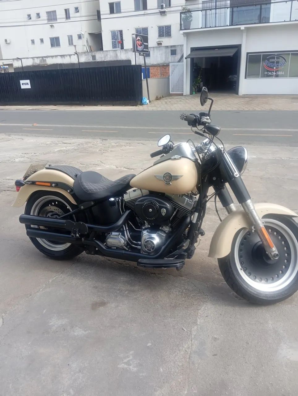 Harley fat boy