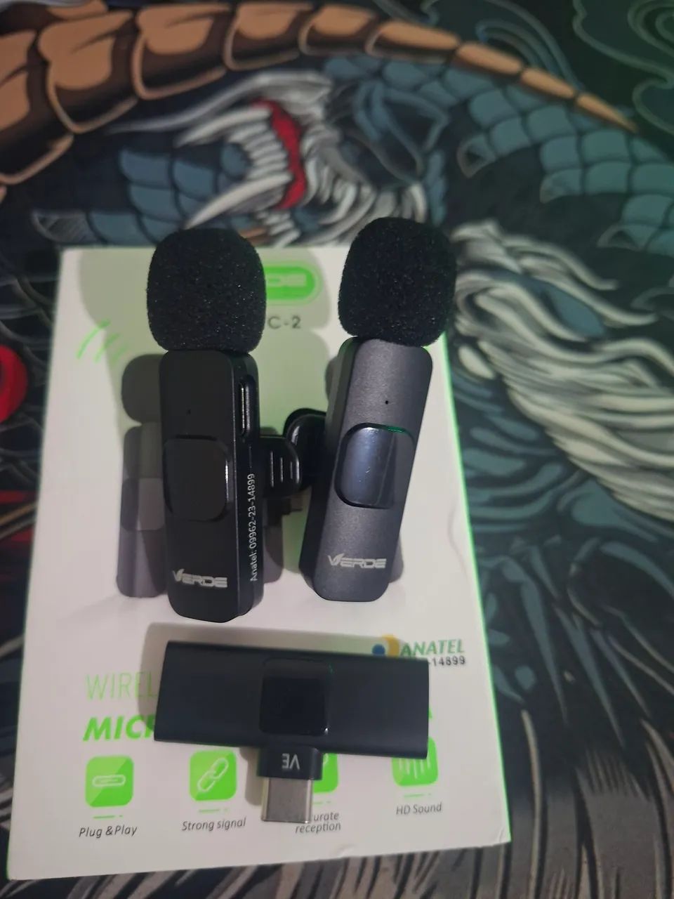 MICROFONE DE LAPELA M-K9-TC-2 - Foto 5