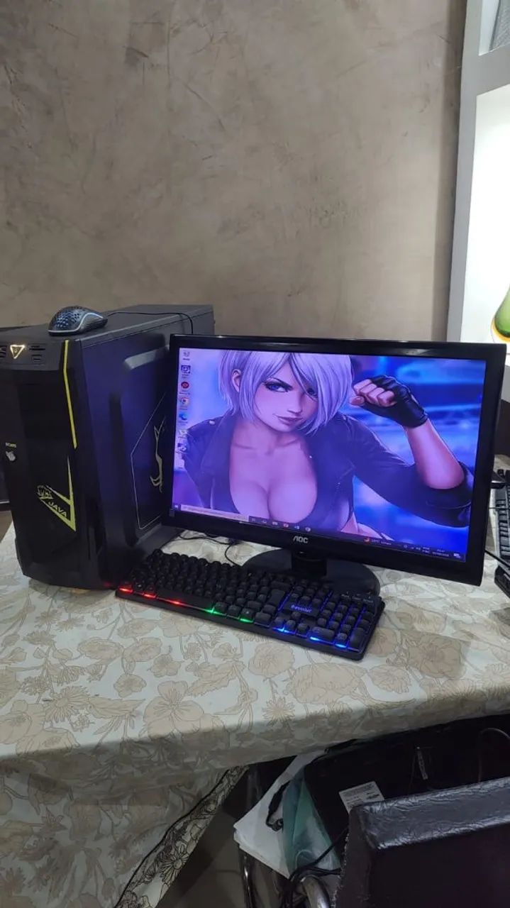 Pc FX 6300 com 12gb memória, ssd 120, hd 1tb e tela 24 polegadas. Parcelo no cartão  - Foto 3