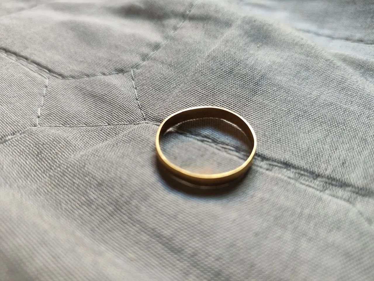 Aliança ouro 
