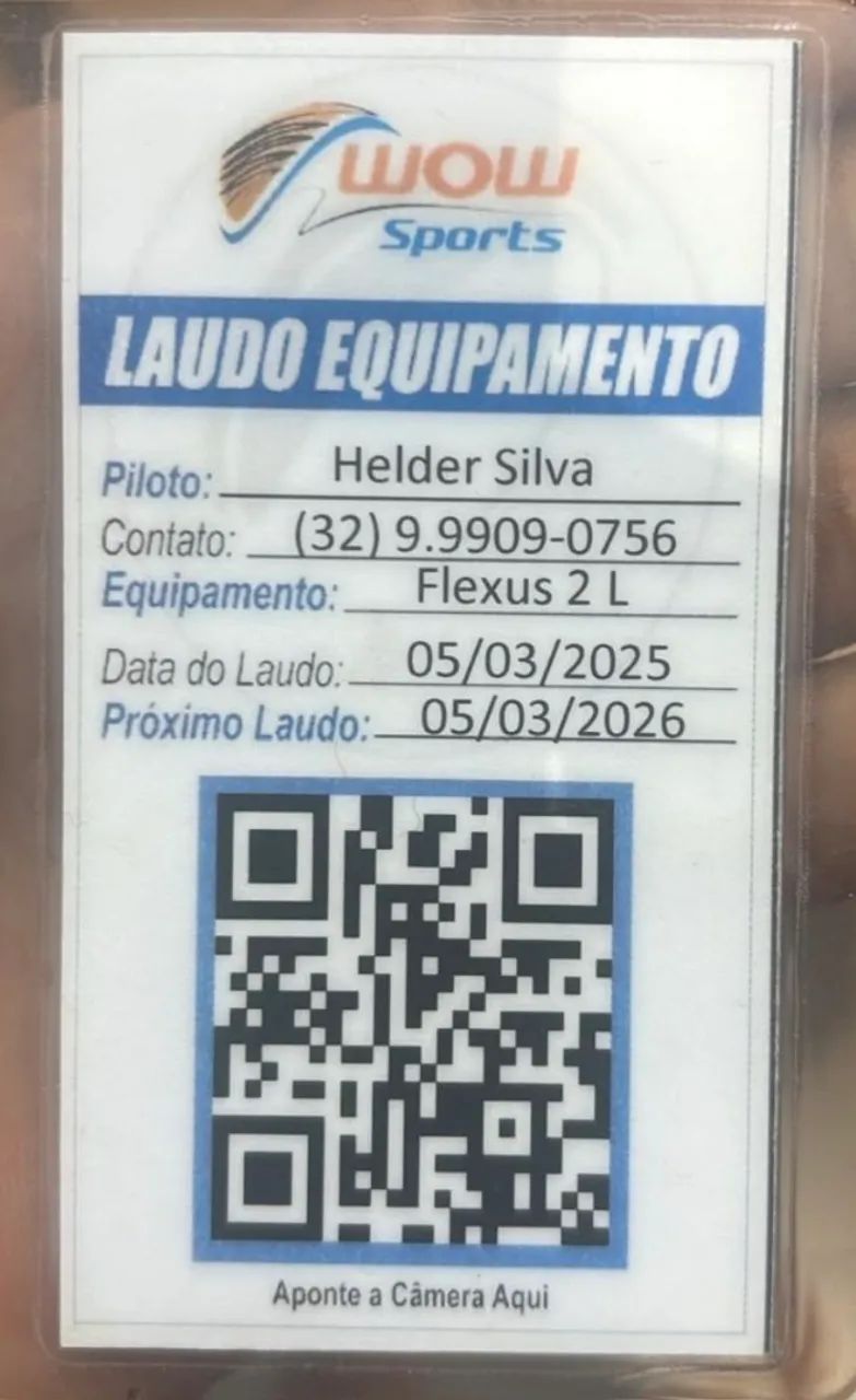 Asa paramotor flexus 2 L, revisão em dia. - Foto 4