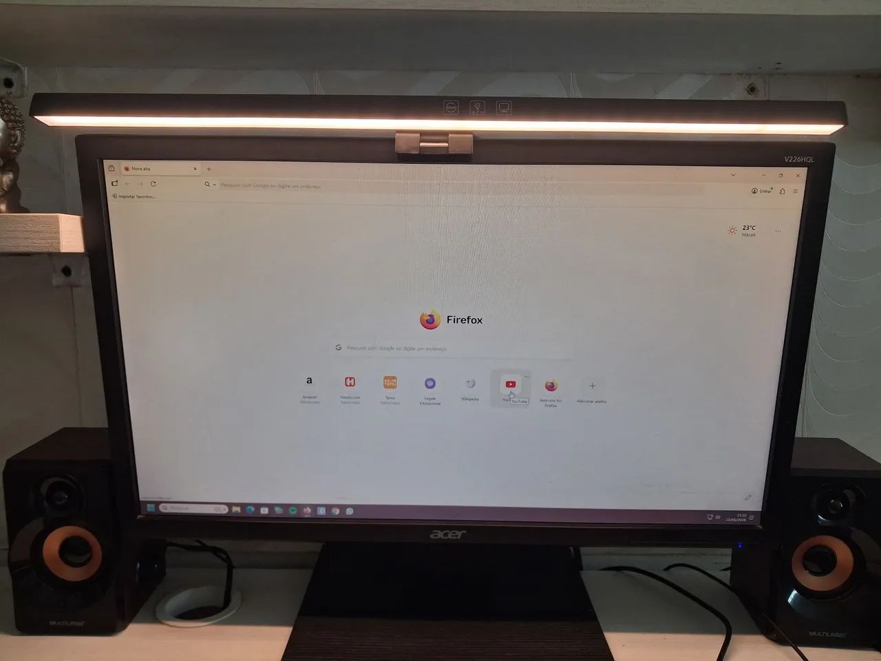 Lightbar para notebook e monitores \ Luminária LED Regulável  - Foto 2