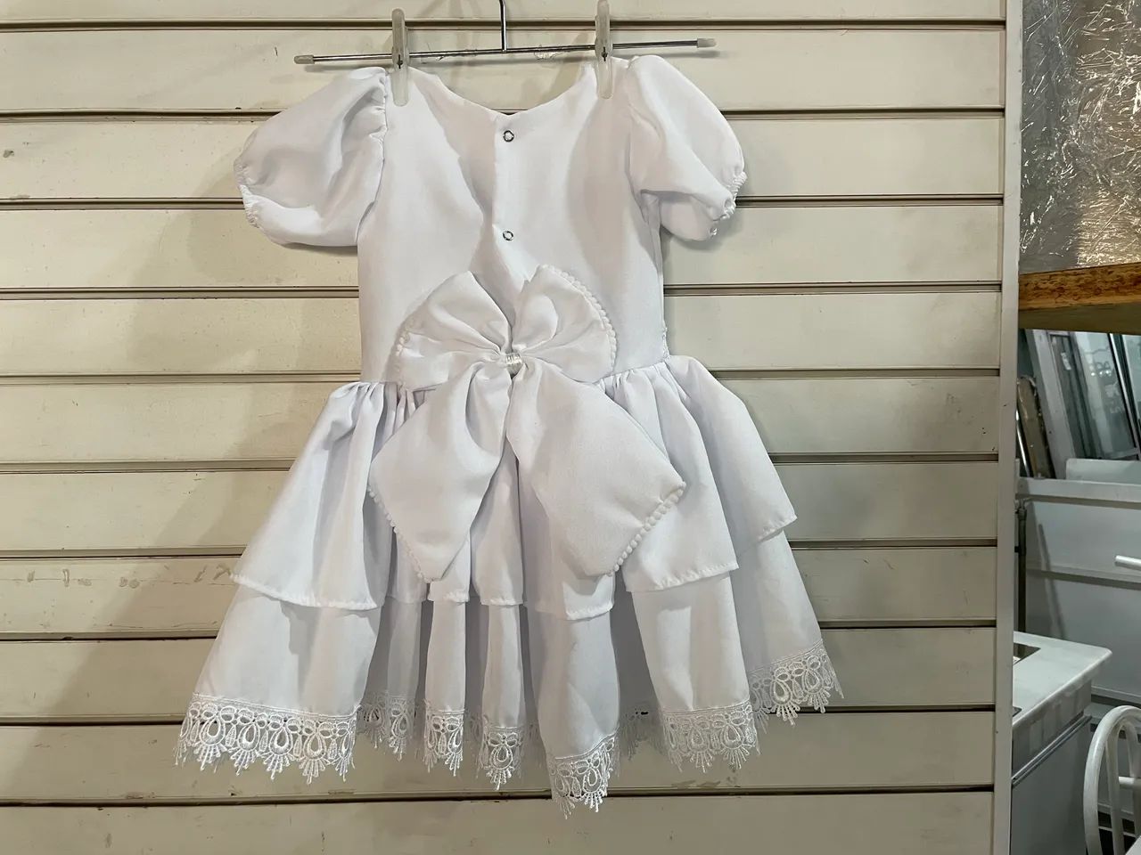 Vestido Infantil Branco N2 - Foto 2