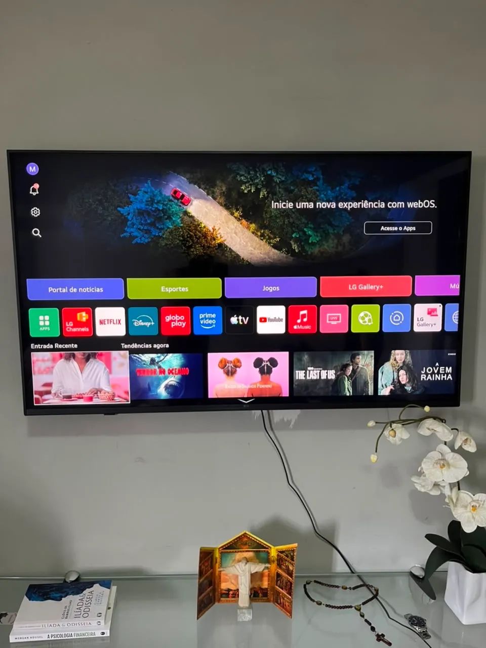 SmarTV 4K LG 50 polegadas 5 meses de uso 