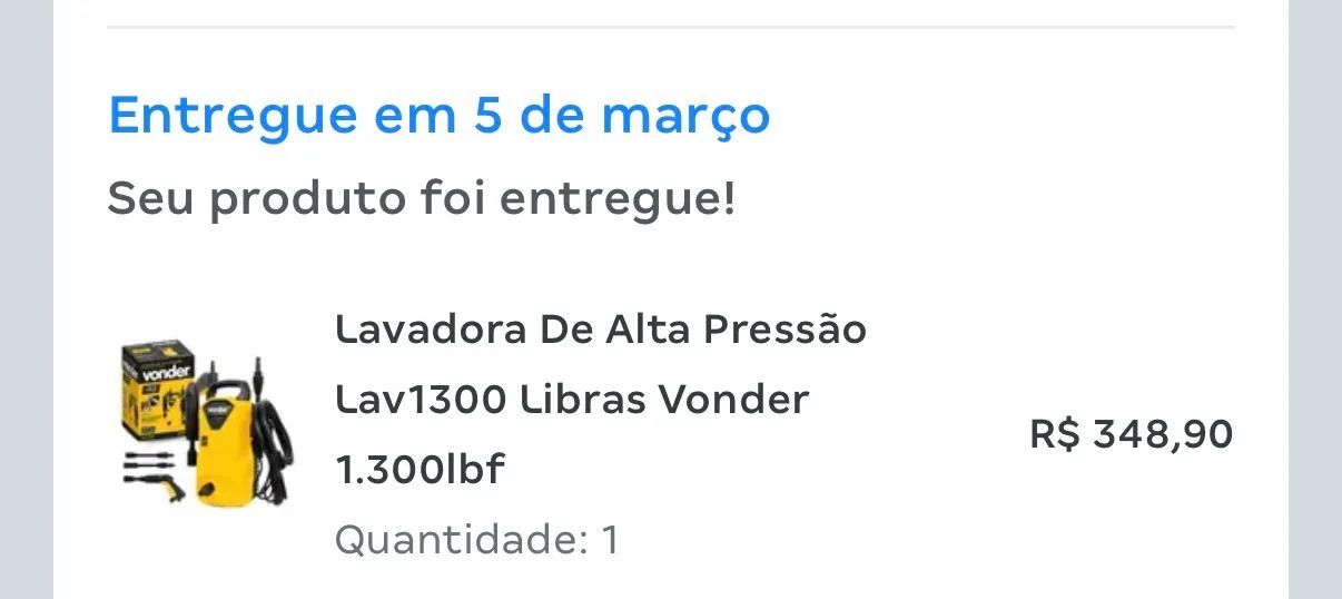 Lavadora de press ão wap  - Foto 2