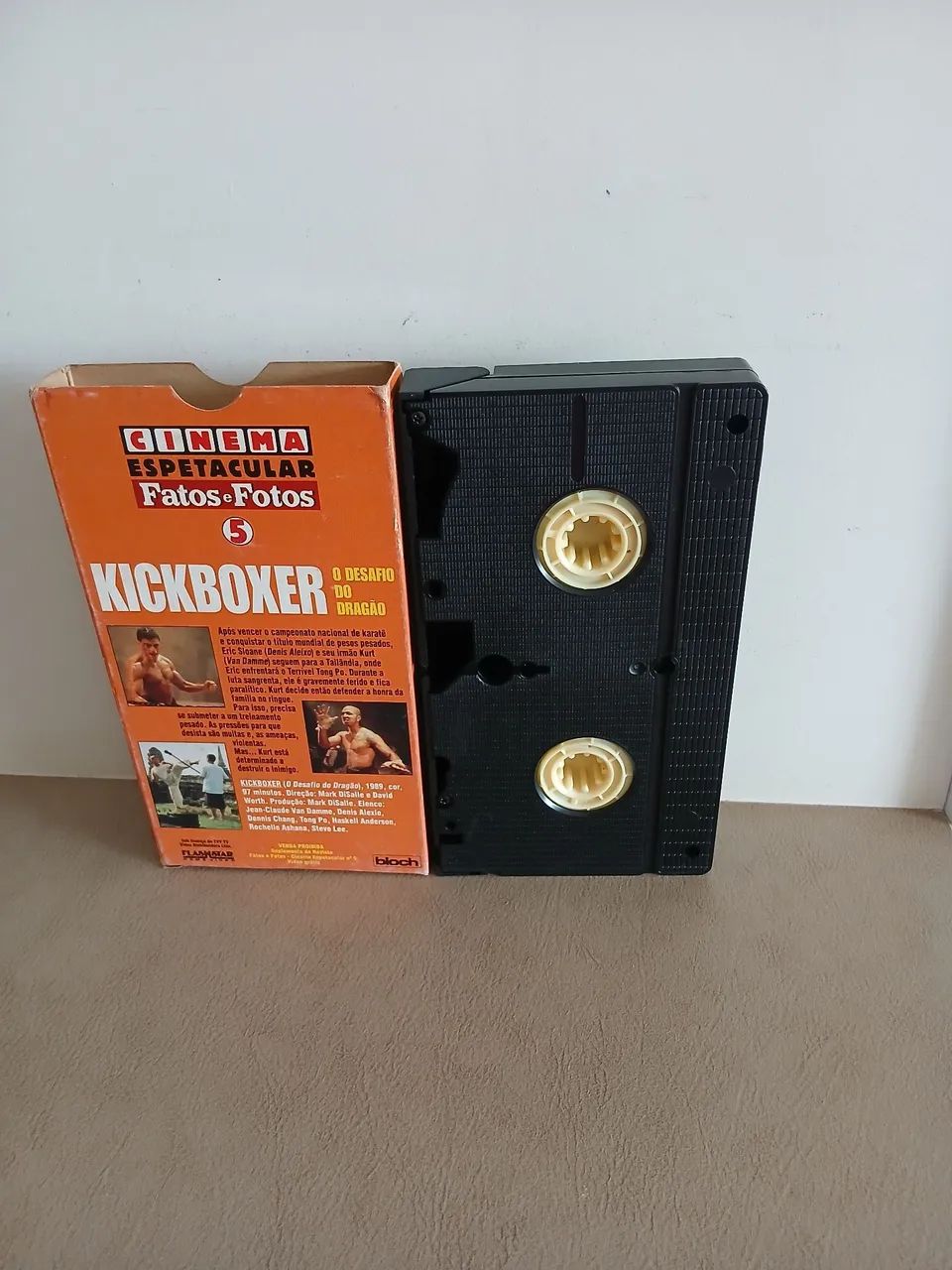 VHS Kickboxer O Desafio do Dragão - Van Damme - Foto 2