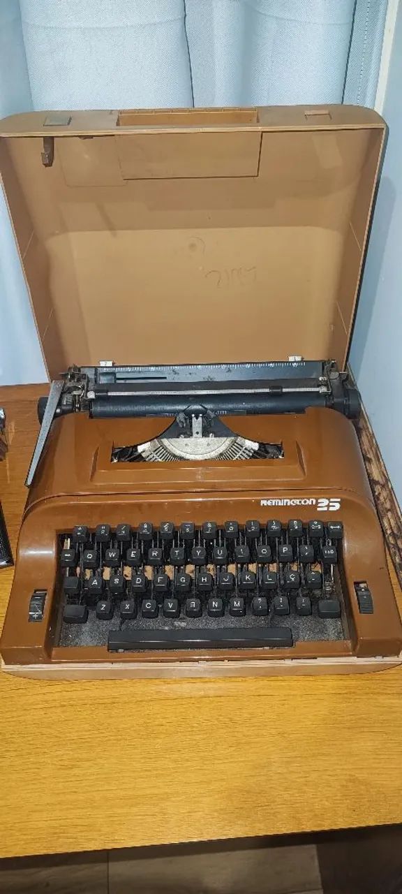 Máquina de datilografia 
