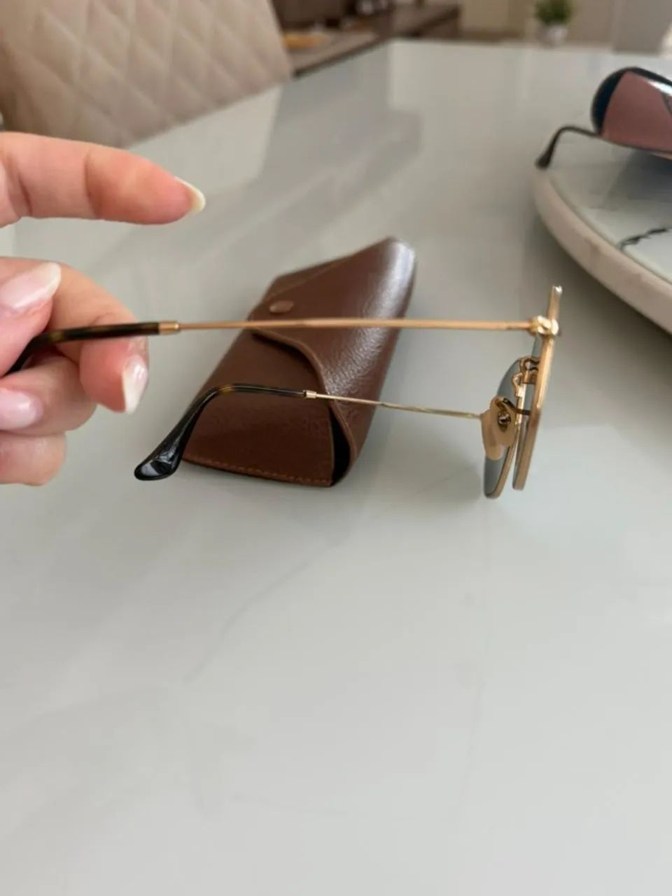 RAY-BAN HEXAGONAL ORIGINAL - LENTE ESPELHADA - Foto 4