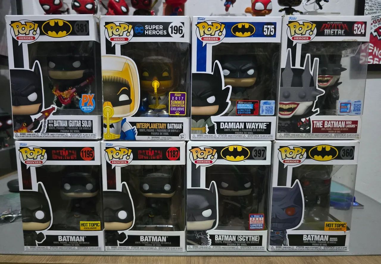 Funko Pop! Batman Lote