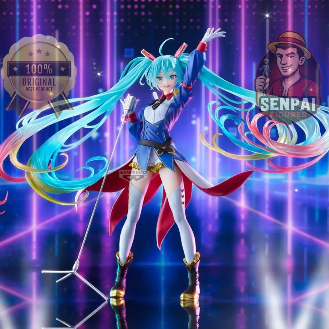 Figure Hatsune Miku x Gundam - Collab Especial - Hobbies e