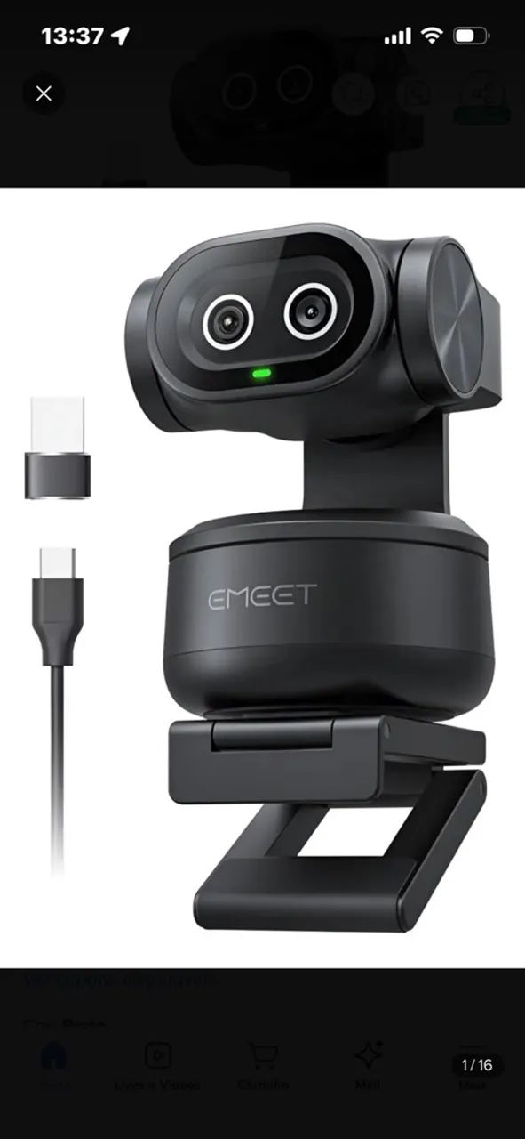 Webcam EMEET PIXY 4K - Foto 4