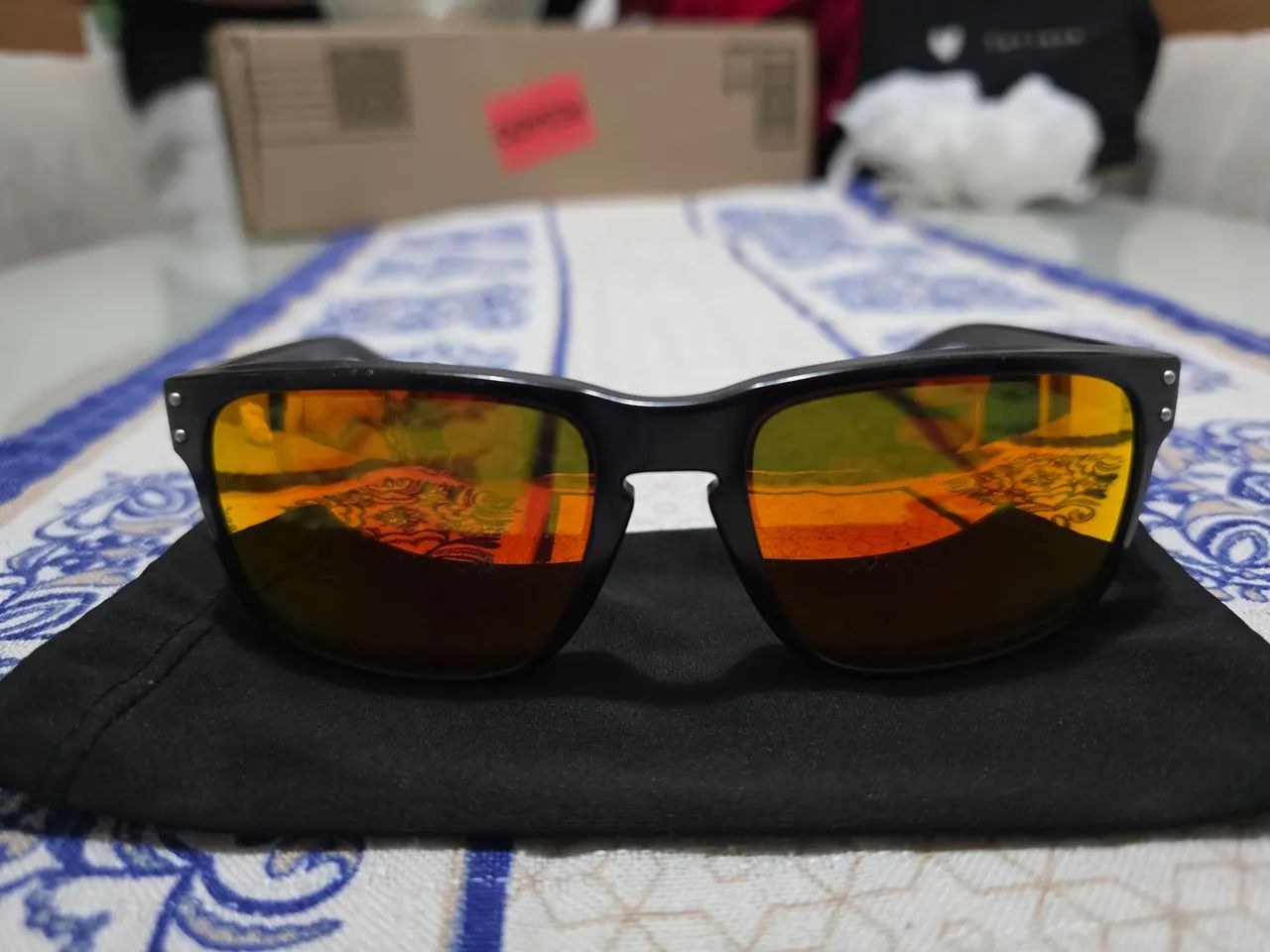 Óculos Oakley Holbrook Prizm Ruby original - Foto 2