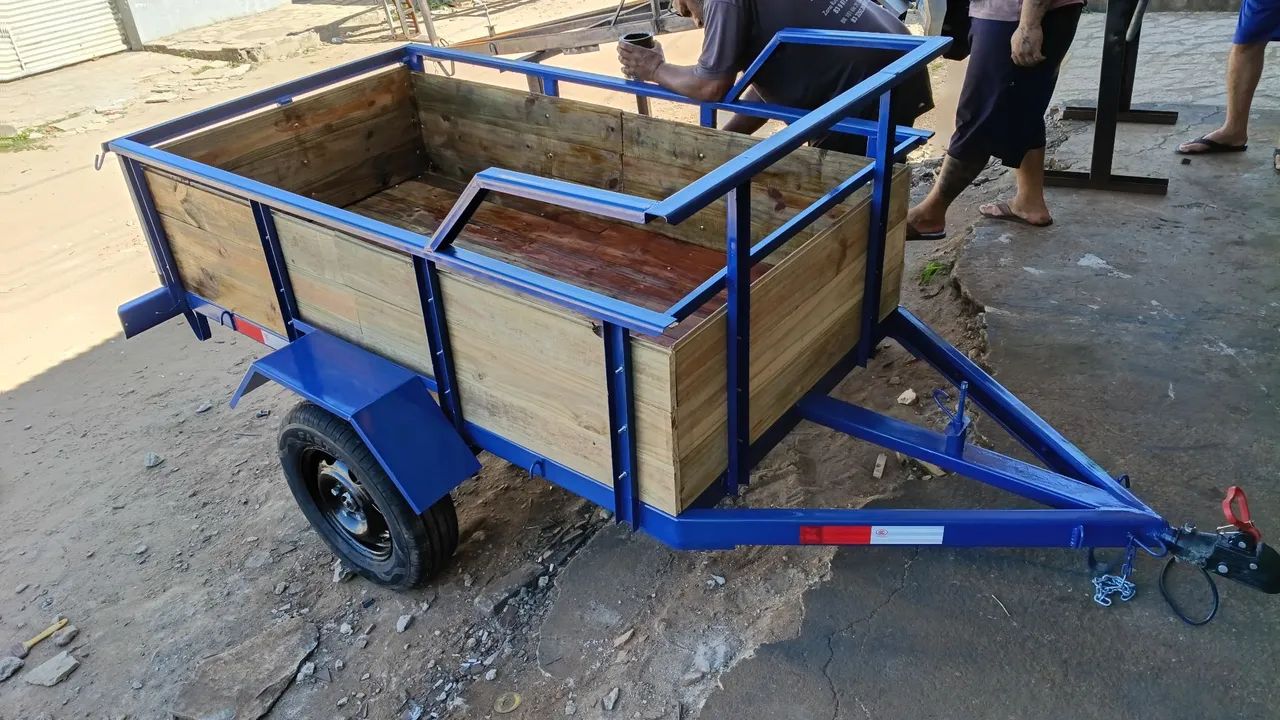 Reboques carretinha carrocinha fazendinha documentada  - Foto 4