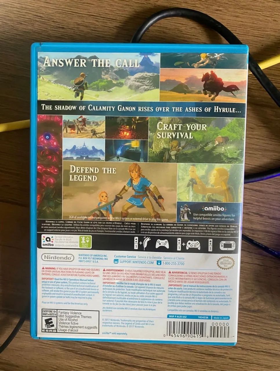 Zelda Breath of the Wild Wii U - Foto 3