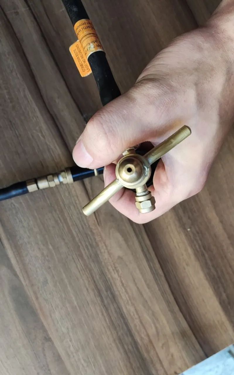 Maçarico De Ourives Orca Mod 75 Original Com Bico E Registro - Foto 4
