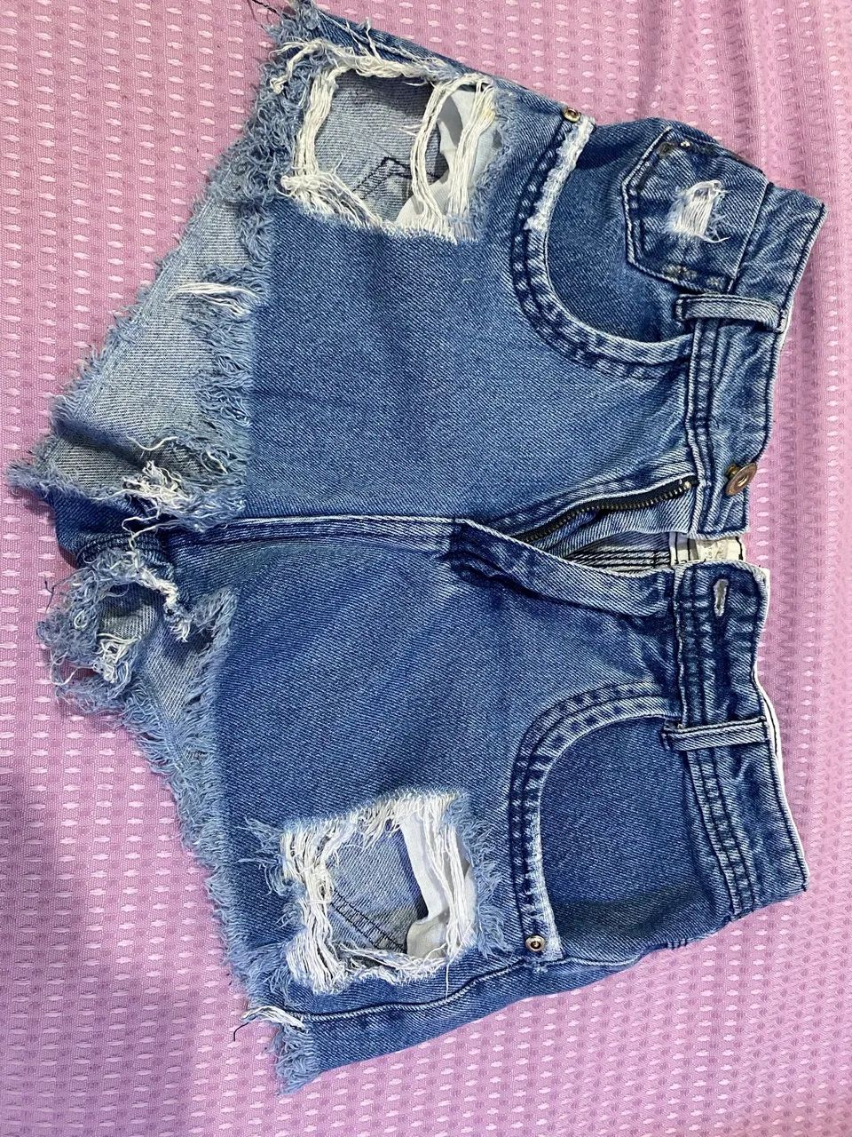 Kit 2 shorts jeans tam.36 - Foto 3