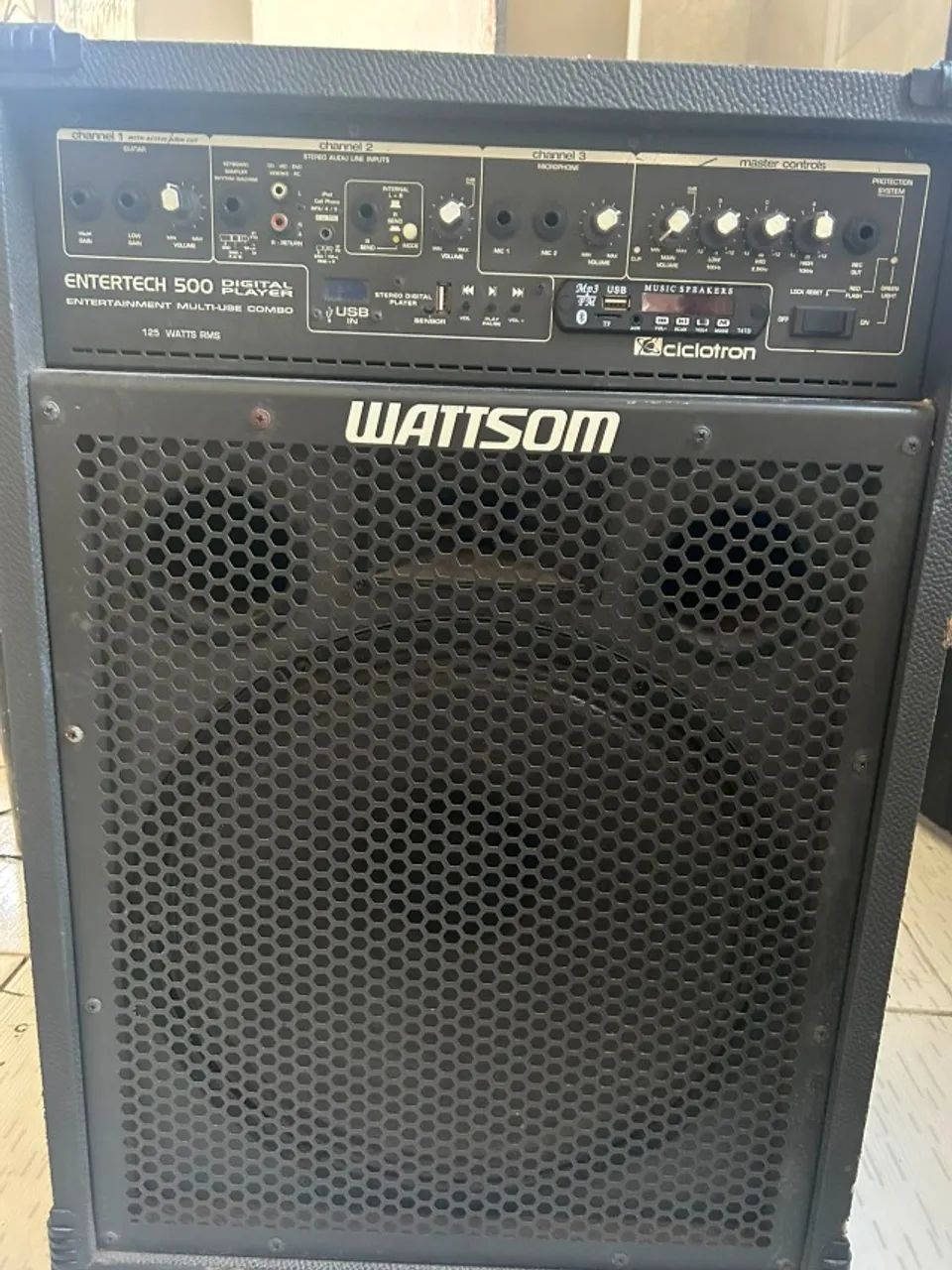 Caixa de Som WATTSOM