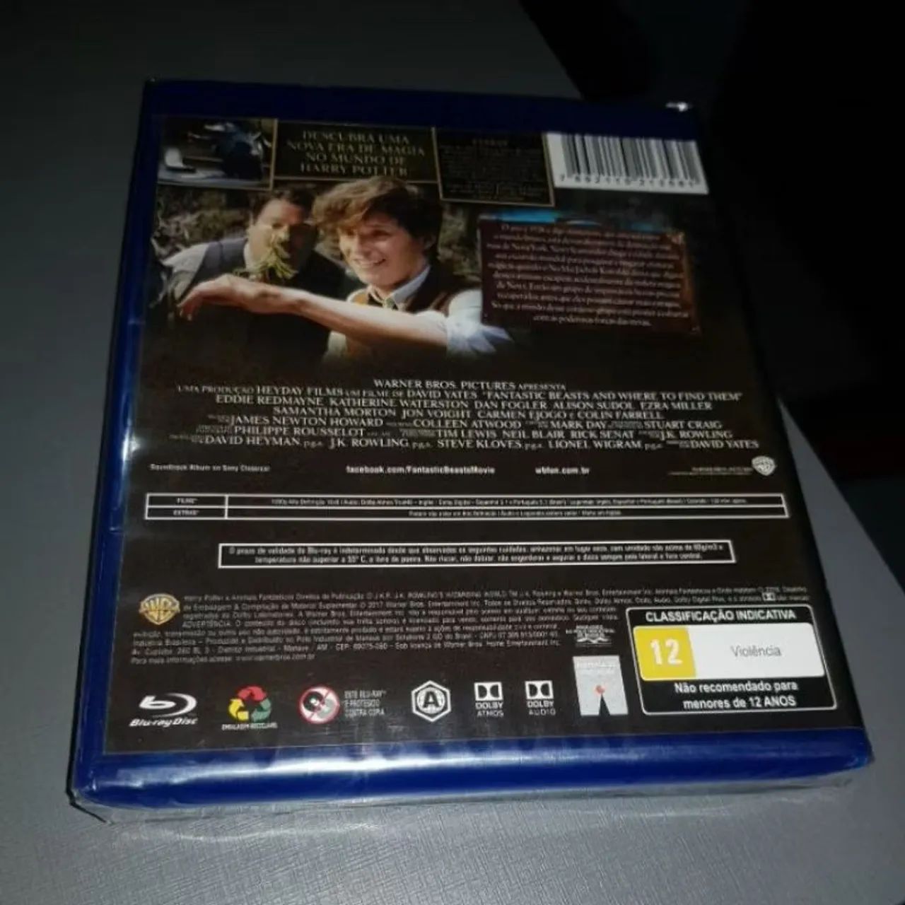 BLU-RAY ANIMAIS FANTÁSTICOS E ONDE HABITAM (LACRADO) - Foto 2