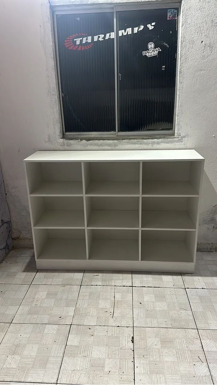 Móvel em mdf branco 