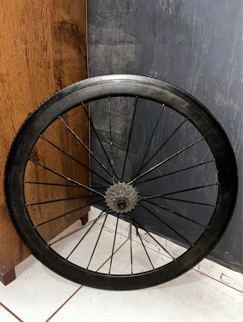 Par de rodas de carbono speed - Foto 3