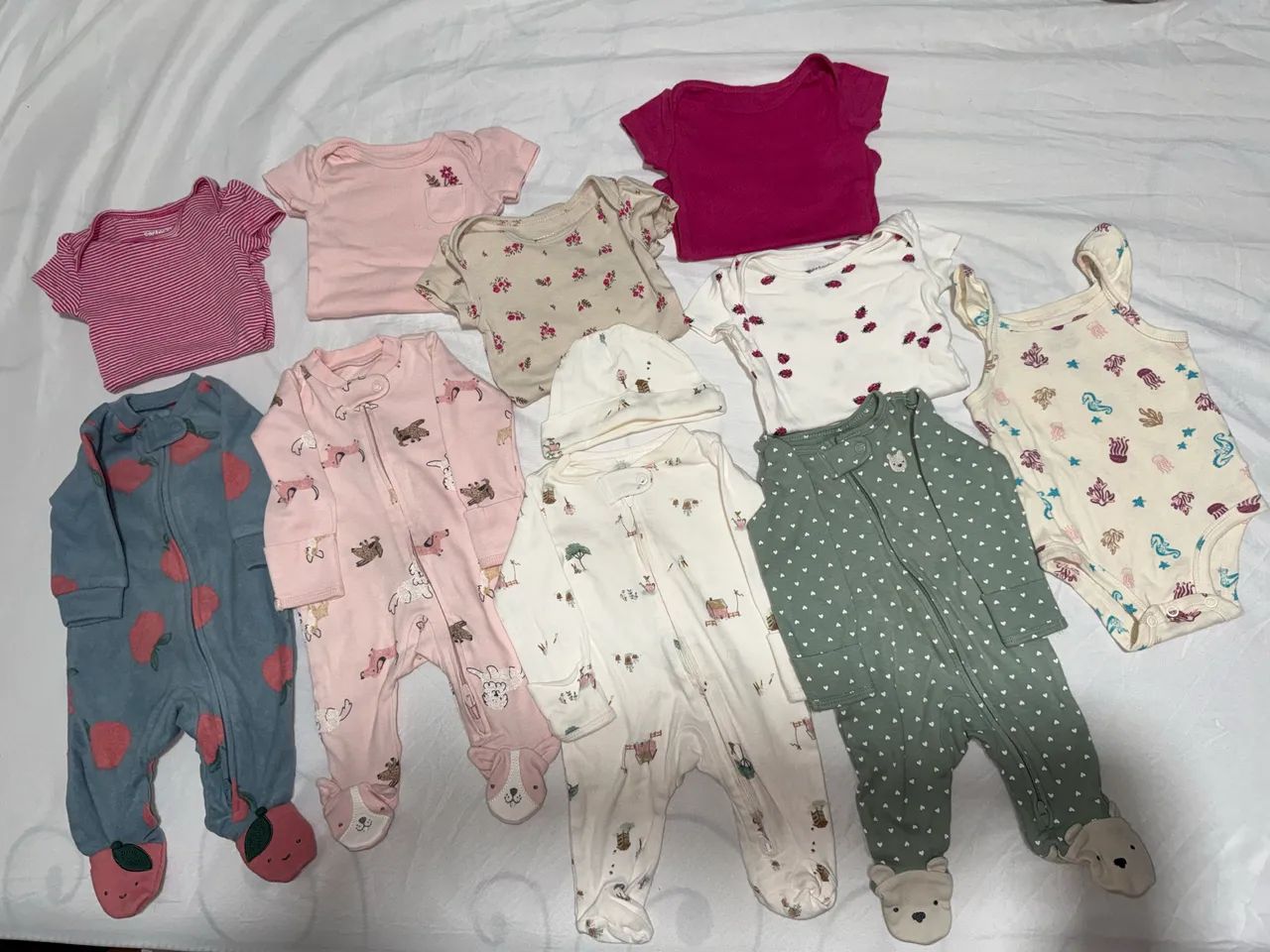 lote roupa carters RN