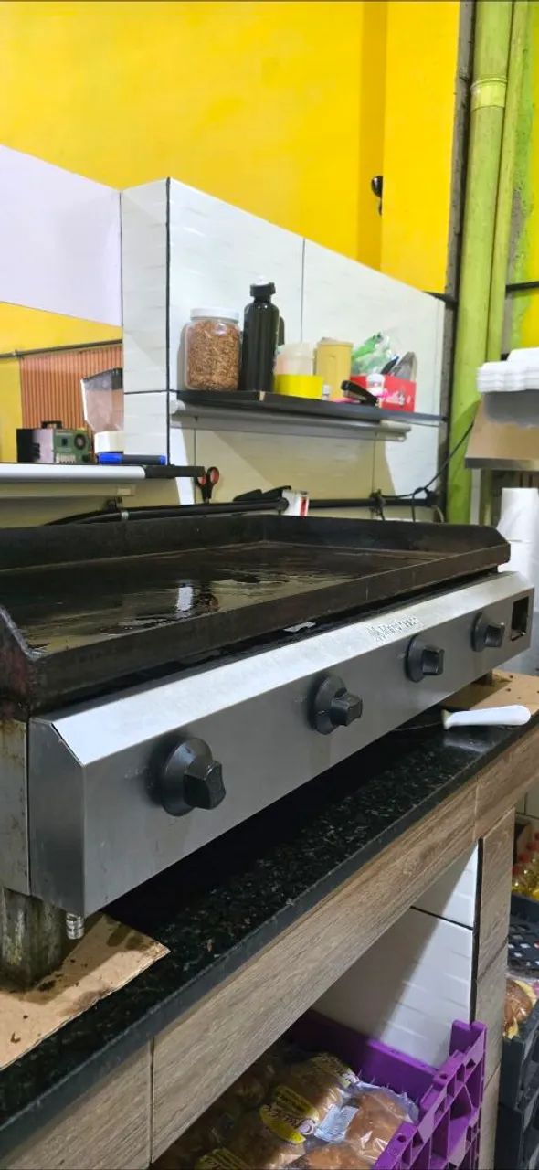 VENDO CHAPA A GAS 1,00MT - Foto 4