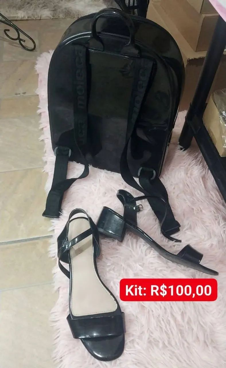 Kit mochila moleca +Salto bloco sua cia tm 37 - Foto 3