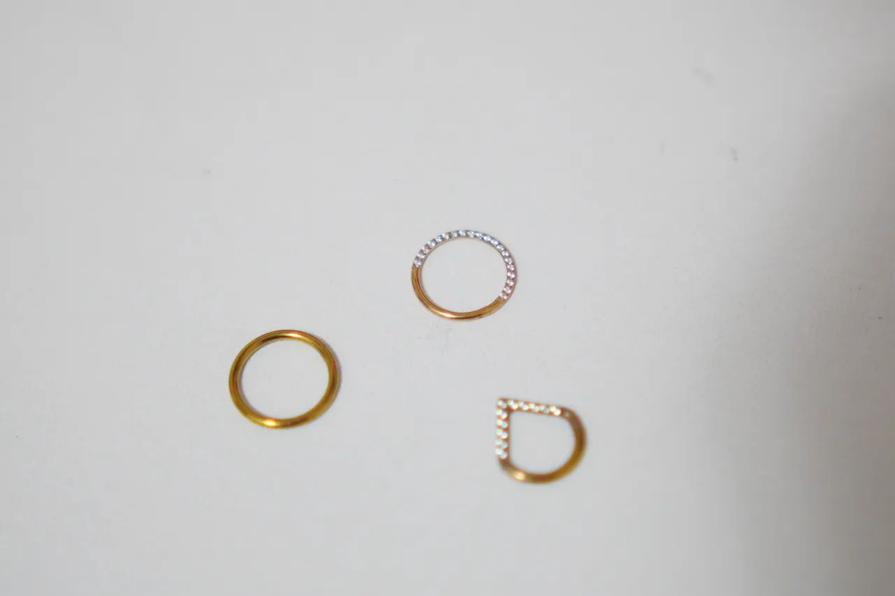 Piercing Daith titânio 