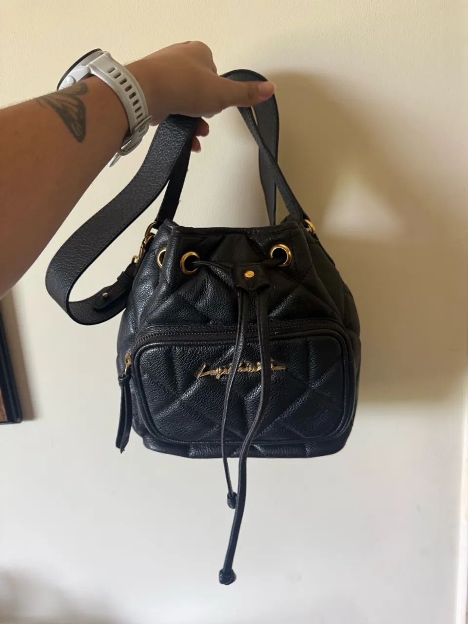 Bolsa Luiza Barcelos Preta - Foto 3