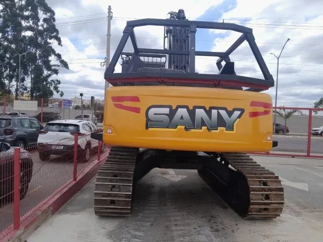 ESCAVADEIRA HARVESTER ESTEIRA SANY SY215F 21T 21/21 HORÍMETRO 14.714 - Foto 4