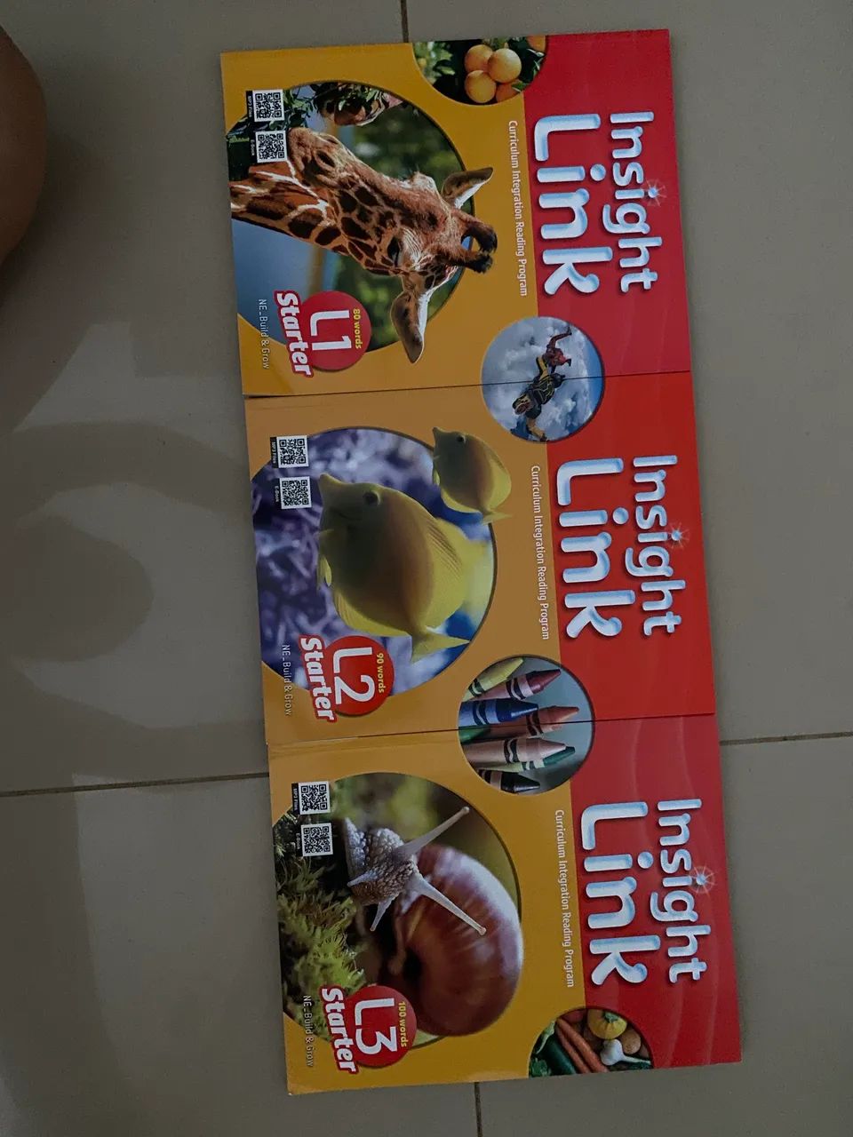 Insight Link L1 até L5 - Student Book & Workbook 