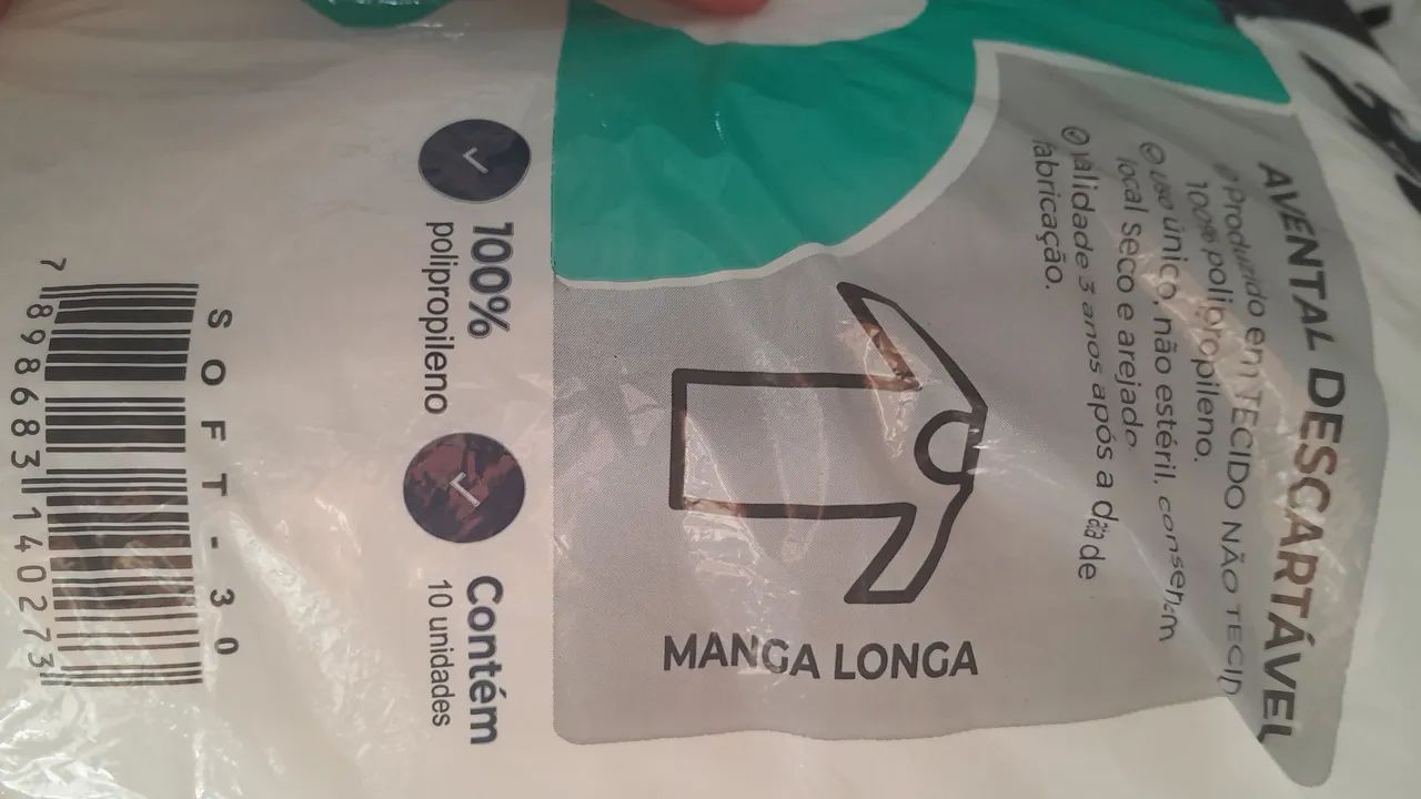 Avental descartável  - Foto 4