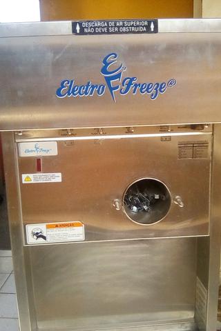 Maquina de sorvete eletro frizer top de linha