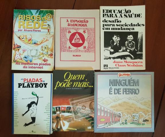 Livros variados (6) - Ninguém é de Ferro e outros