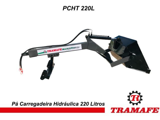 Pá Carregadeira Hidráulica 220 Litros (concha Traseira)